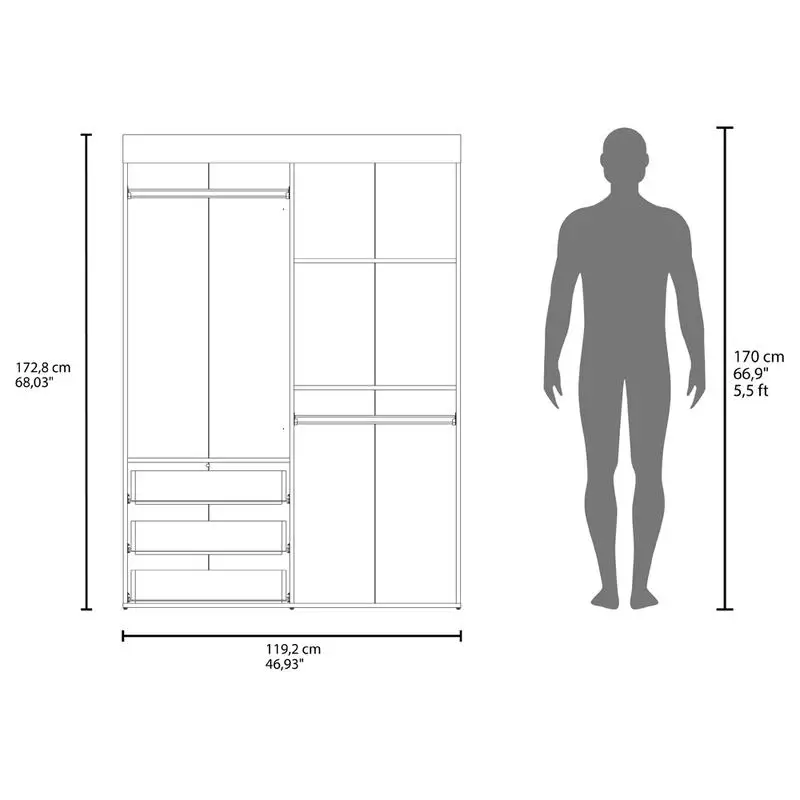 خزانة مخملية بيضاء متنقلة لتخزين وتنظيم غرفة النوم #2