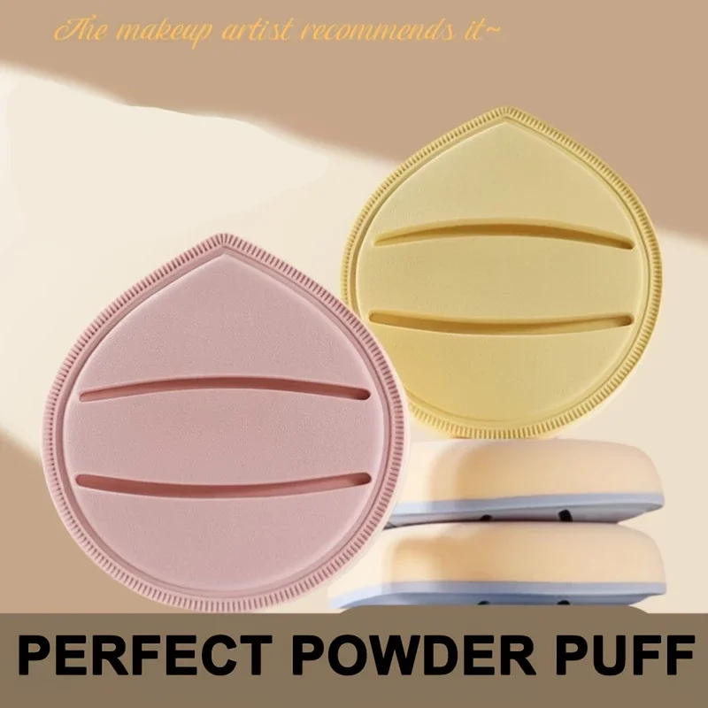 メイクアップ アーティスト 5 個パック - ソフト パウダー パフ クリアなメイクアップに適した柔らかく快適な素材、リキッド、クリーム、パウダーに適しています。