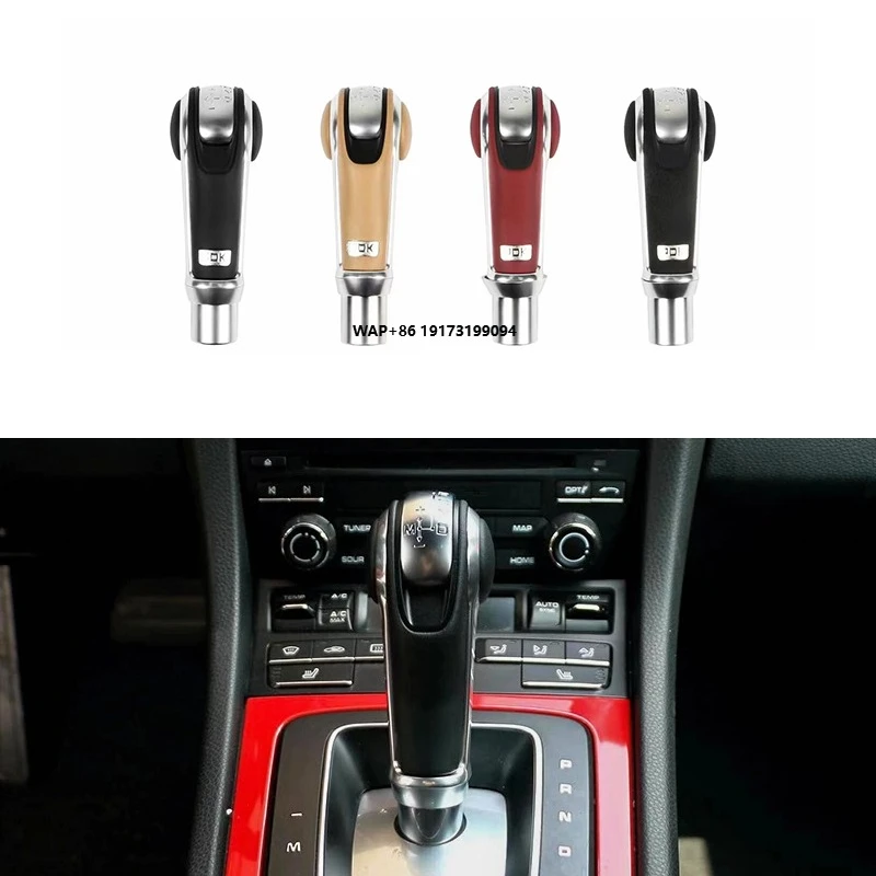 

718 911 Boxster Cayman New Upgraded Aircraft Gearbox Shift Lever Control Lever for Macan Panamera Front Center Console 1