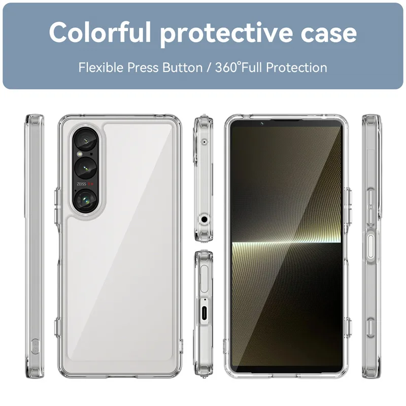 Per Sony Xperia 1 VI custodia Sony Xperia 1 VI 10 VI Cover Cover protettiva in Silicone antiurto originale per Sony Xperia 1 VI