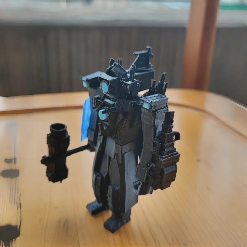 Nueva figura modular de Titan Cameraman, con brazos articulados, ideal como adorno de escritorio, modelo coleccionable y regalo para aficionados.