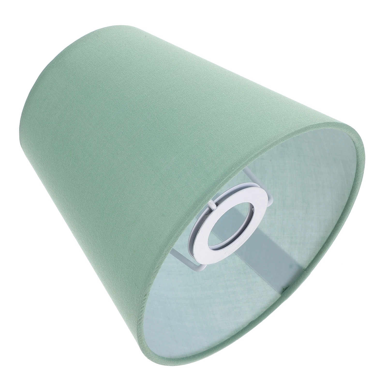 

Macaron Lampshade Small Table Bright Nightstand Pendant Decorative Green Drum Vintage Child Lamp Shades Cloth Lampshade Lamp