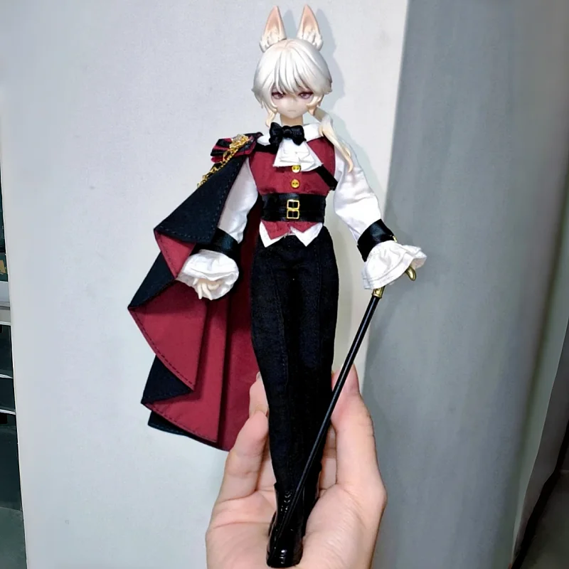 Wyprzedaż Specjalna Edycja Jidongshunxi Sicily Past The Story Fox Mjd Boy Figurka Anime z Ruchomymi Stawami, Wymienne Akcesoria, Prezent