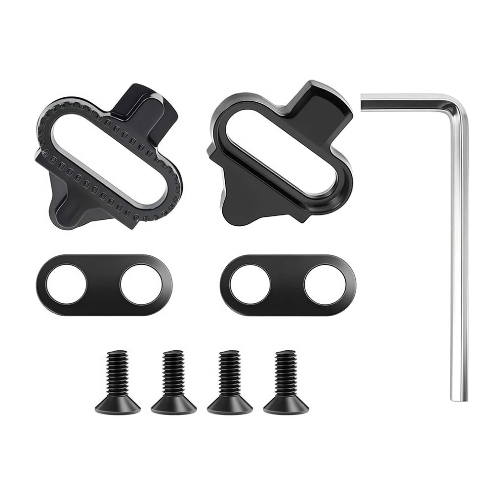 High-Quality Durable Mountain Bike Shoes Cleats for Shimano SH51 SPD MTB Cleats Multi-Release SPD Pedal Cycling Shoes Clips Set
