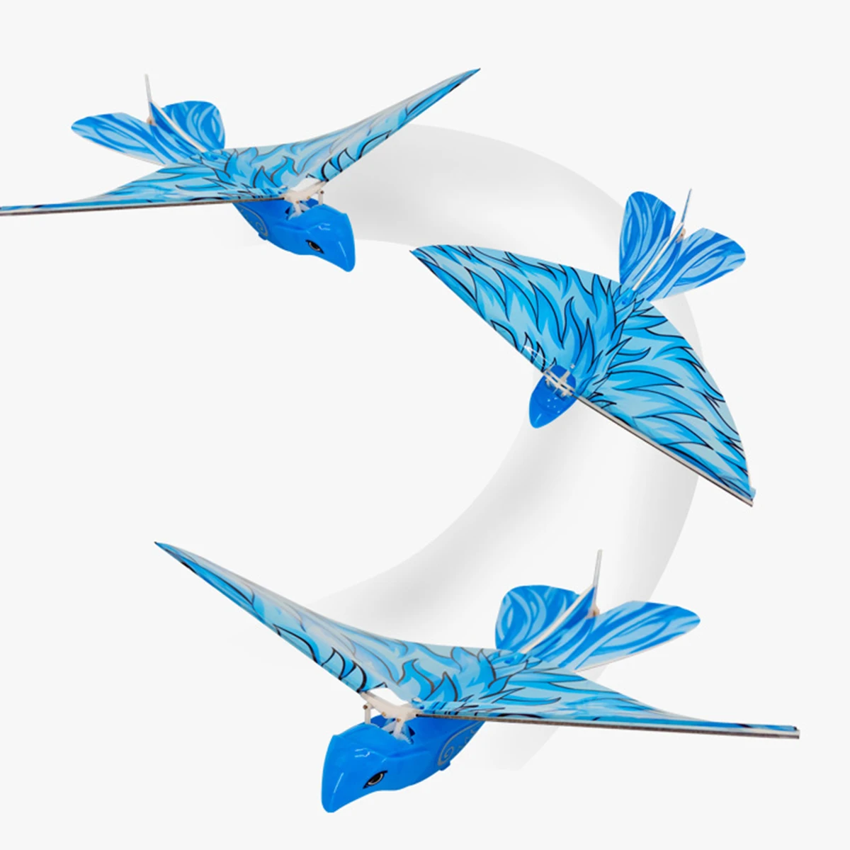 Outdoor Remote Control Electric Flying Bird Hand Throwing Space Flying Bird Toy Simulation Flapping-wing Bird Charging Toys