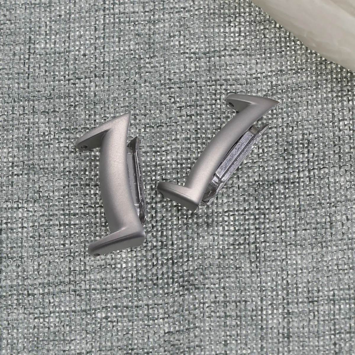 2Pcs Stainless Steel Smart Watch Connector Durable Replacement for 2 Strap Adapter Band Accessory for Pro