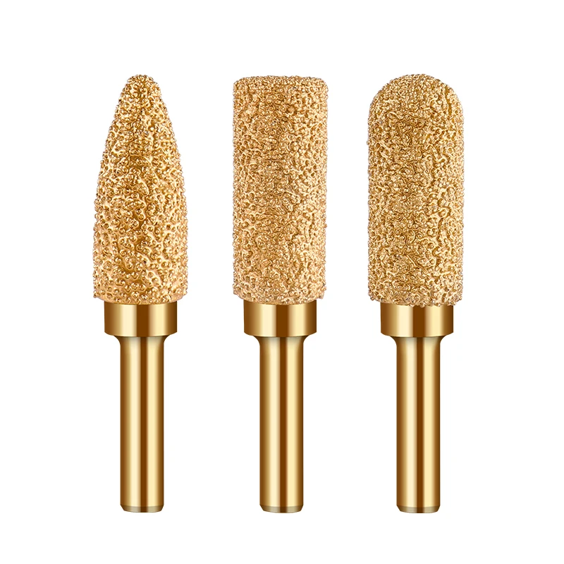 Diamond Sand Brazing Grinding Head, Cast Iron Special Stone Grinding Tool, Hard Alloy Electric Drill Inner Grinding Head