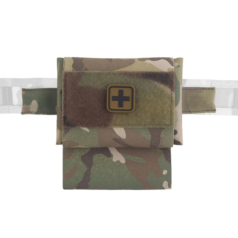 

Tactical First Aid Kit MOLLE Outdoor Hunting Camping Survival Emergency Medical Pouch Quick Release Tourniquet Holder Waist Bag