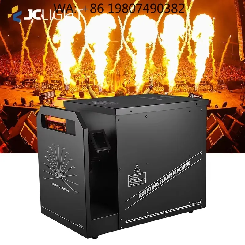IP65 Waterproof Moving Head Flame  DMX High Spray Fire Projector for Large Festival Concert Stage Live FX Show