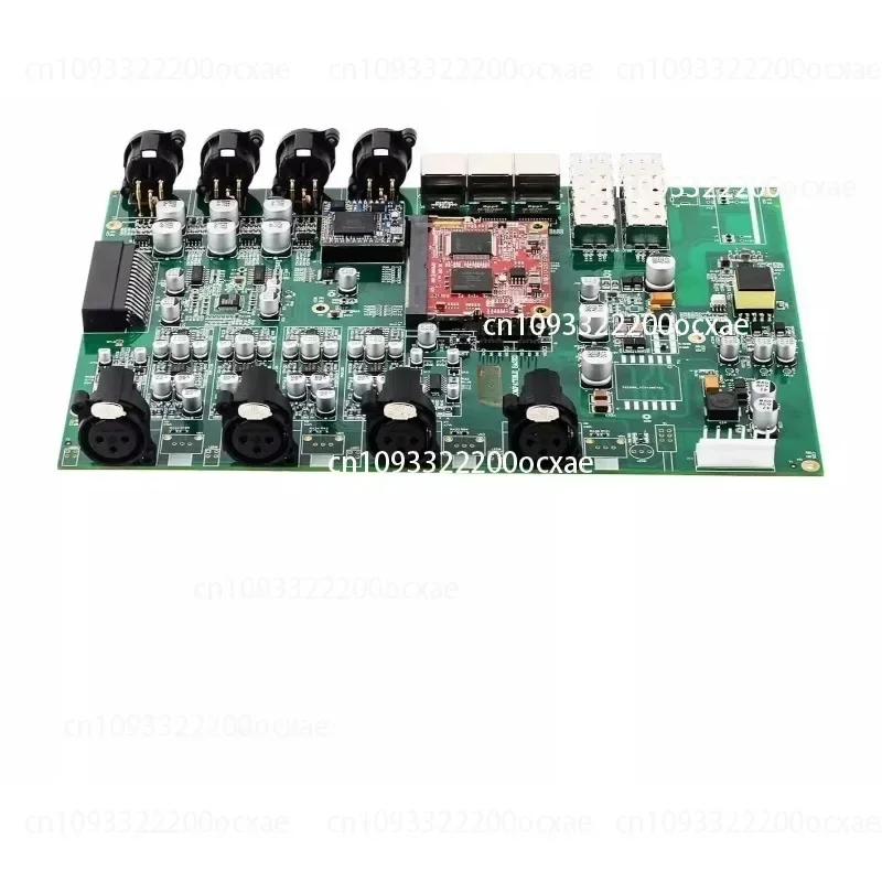 

DT AES67 Audio Interface Module Development Board with 4 analog input channels and 4 analog output channels