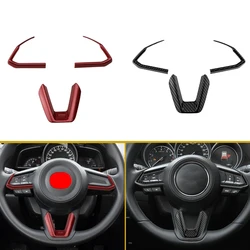 For Mazda 3 6 CX3 CX-3 CX-5 CX5 CX8 CX 9 Axela ATENZA 2017-2019 Car Steering Wheel Trim Sequins Cover Stickers