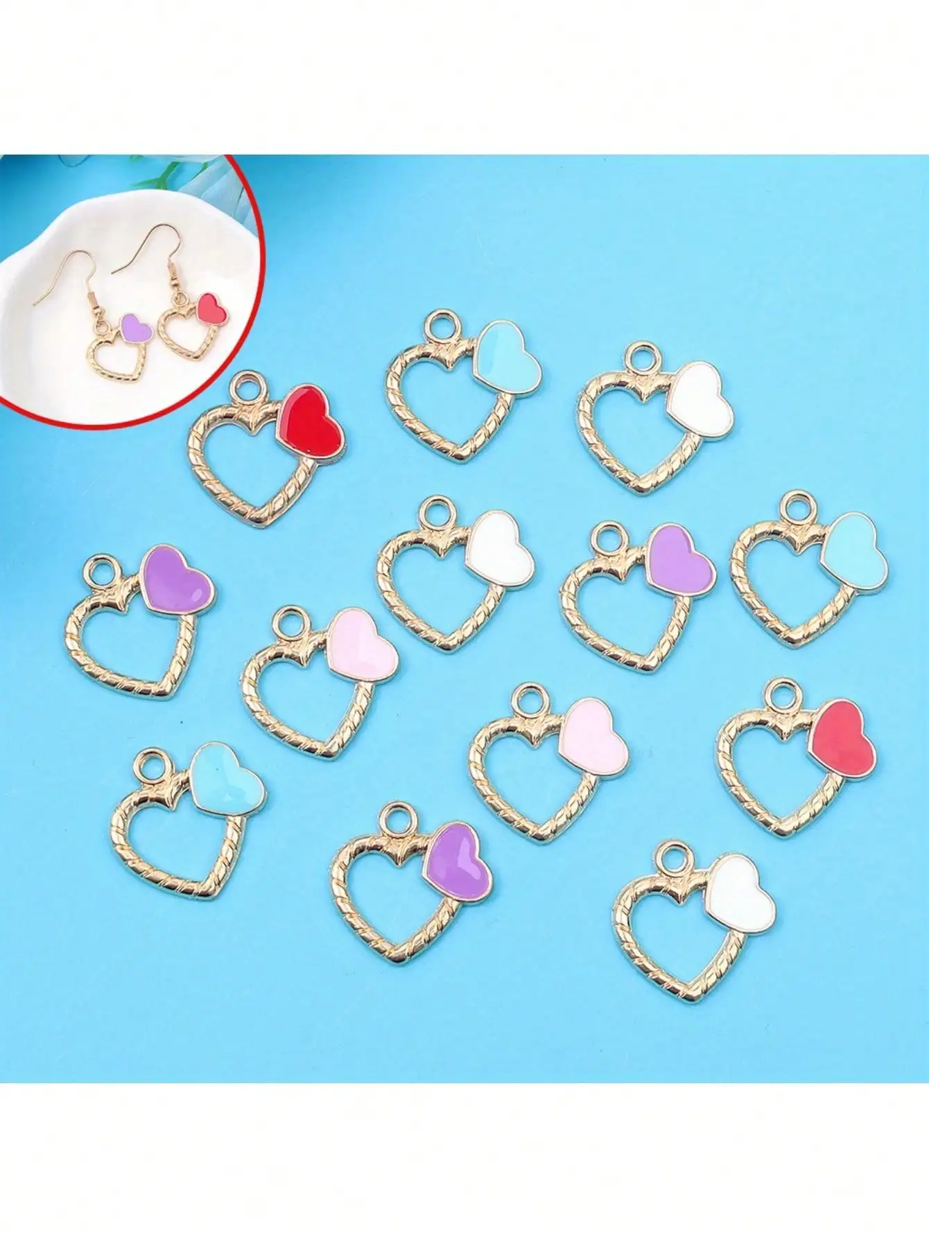 

4/8/12 шт. разноцветный полый кулон в форме сердца, вечеринки своими руками, музыкальные фестивали, День Благодарения, Хэллоуин, декоративные аксессуары