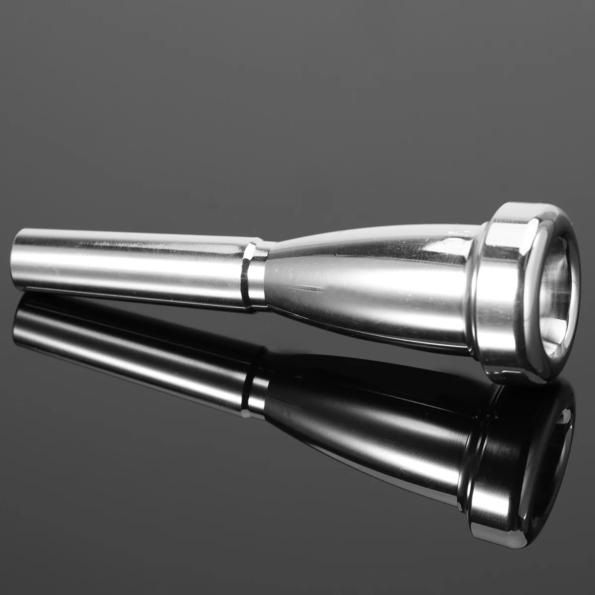 

Trumpet Mouth French Horn Mouthpiece Musical Instrument Professional Silver Plated