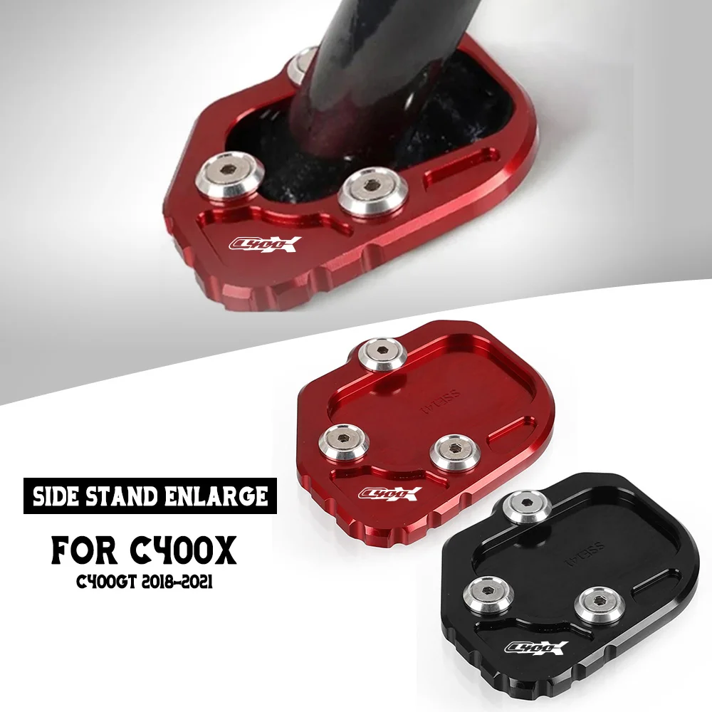 

FOR BMW C400X C400GT C 400X 400 GT 2018 2019 2020 2021 Motorcycle CNC Kickstand Enlarge Motorcycle Foot Side Stand Extension