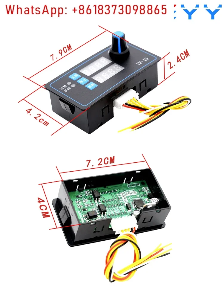 Stepping motor driver Control board Two-phase 42 57 Angle forward and reverse direction Pulse governor Embedded