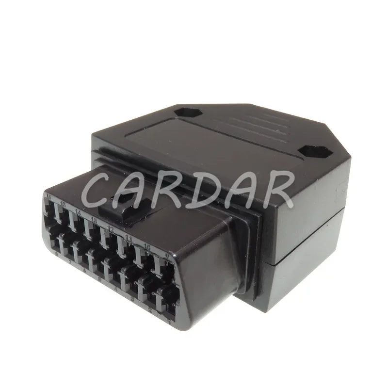 1 Set GM OBD2 16 Pin Connector Diagnostic OBD II Plug Adapter Connector AC Assembly j1962f With Full Pins Terminal