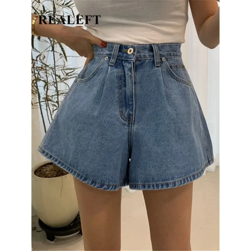 

Женские джинсы с высокой талией и широкими штанинами REFT 2024: Новинка, комфортная посадка, повседневный стиль