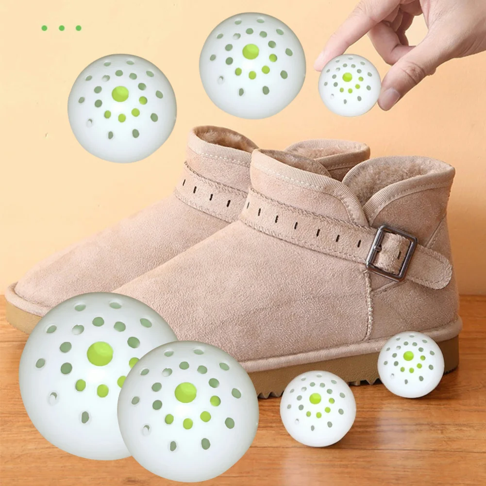 6Pcs Deodorizer Freshener Balls Long Lasting Sneaker Ball Deodorizer for Sneakers Gym Bags Lockers Car