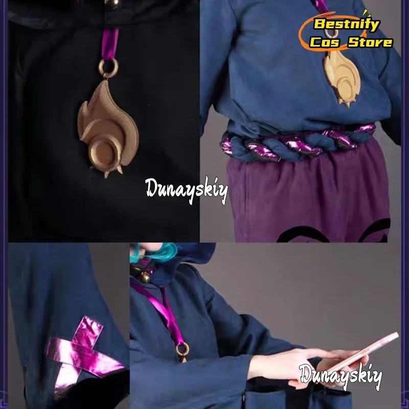 Косплейигры Lol Vex Dawnbringer, костюм для косплея, уши, шапки, зеленые парики, аксессуар, кавайный комплект, униформа, 2025 г., аниме, ролевая игра, сценический Cos