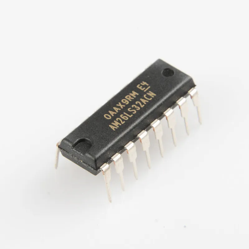 10pcs AM26LS32ACNSR DIP-16 Quad Differential Line Receiver IC RS-422 RS-485 Serial Interface Chip One-Stop BOM Service