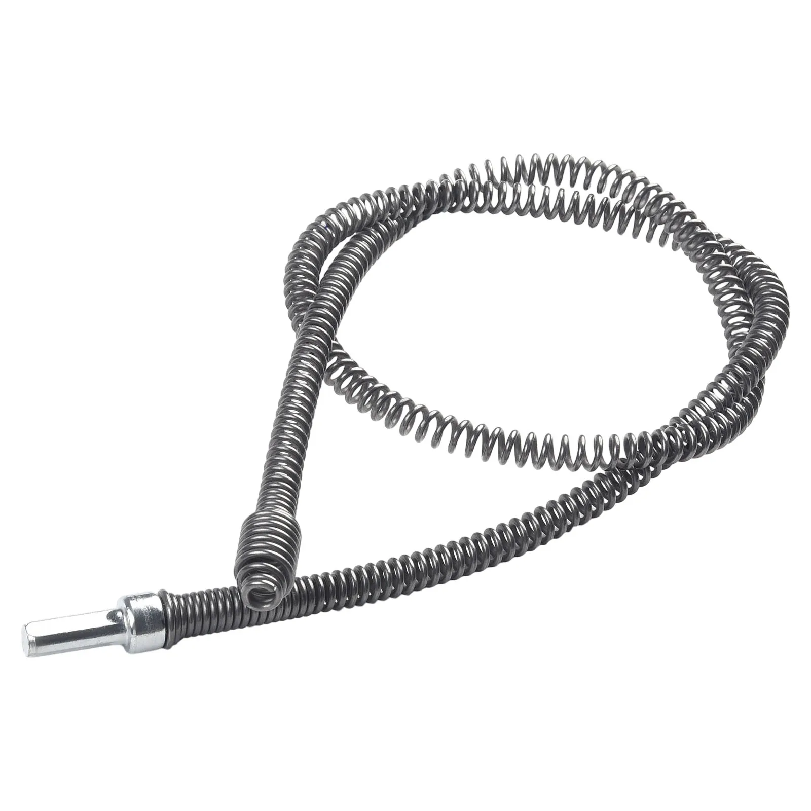 أداة تجريف أنابيب زنبركية ، فولاذ مغنزيني ، تصميم رأس زنبركي ، منظف للمصرف ، حمام ، مطبخ ، 1 متر ، 2 متر ، 3 متر ، 1