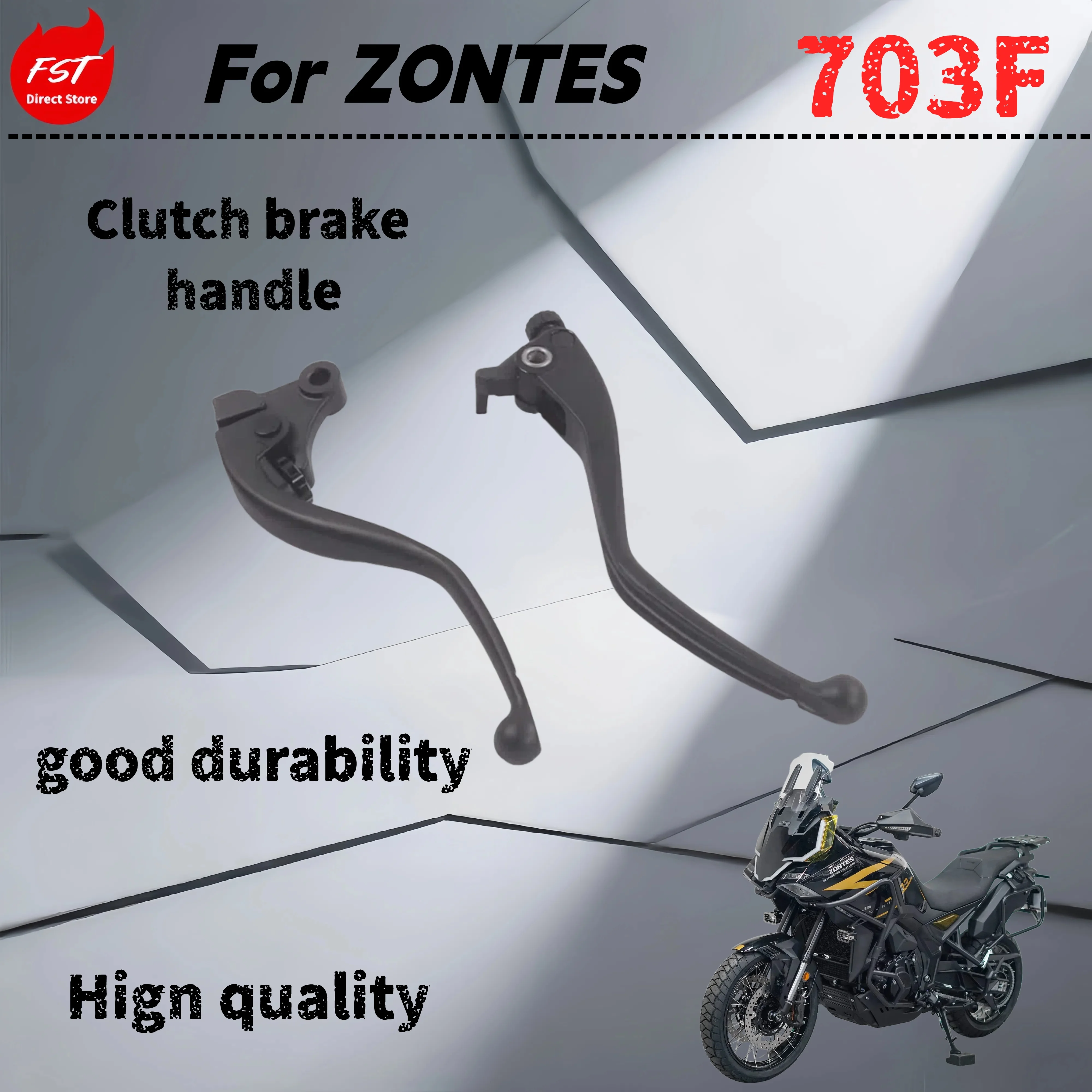 

For ZONTES 703-F left and right handle horn clutch brake rocker arm rearview mirror base brake master cylinder