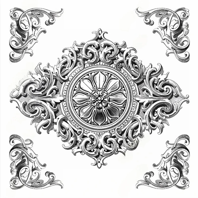 MU8271 Photo Wallpaper Nordic Watercolor Garden Plants Flowers Wall Cloth Living Room Backdrop Wall Covering Home Decor Fresco