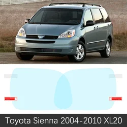 Full Cover Anti Fog Rainproof Film For Toyota Sienna 2004~2019 XL20 XL30 20 30 Car Rearview Mirror Protective Film