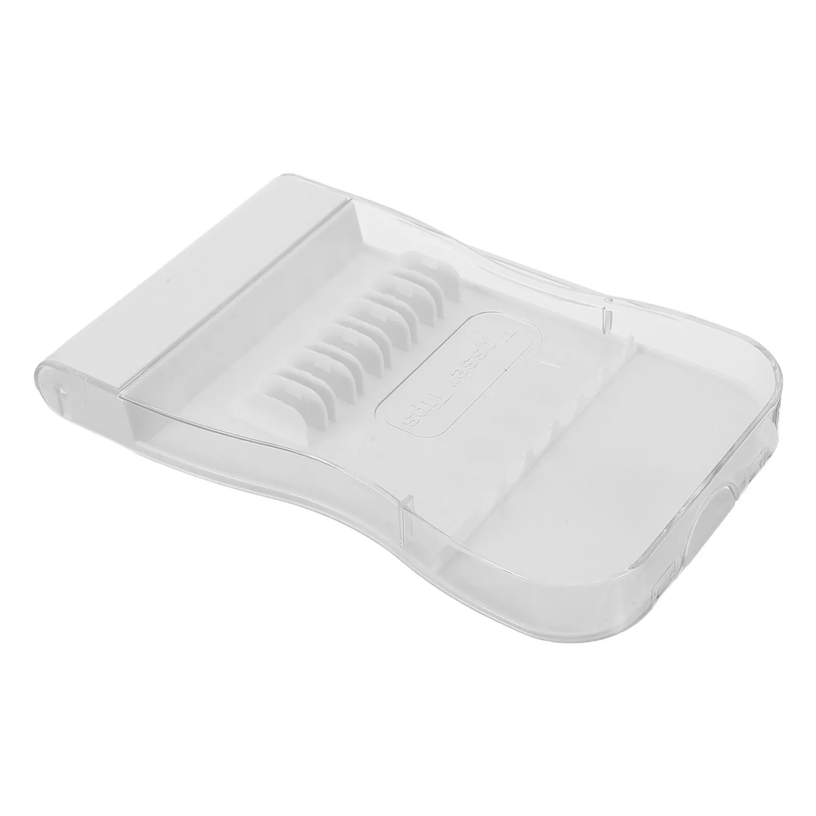 

Water Flosser Tip Storage Case Transparent Dustproof Organizer Box Travel Dental Irrigator Nozzle Holder Accessories Organizer