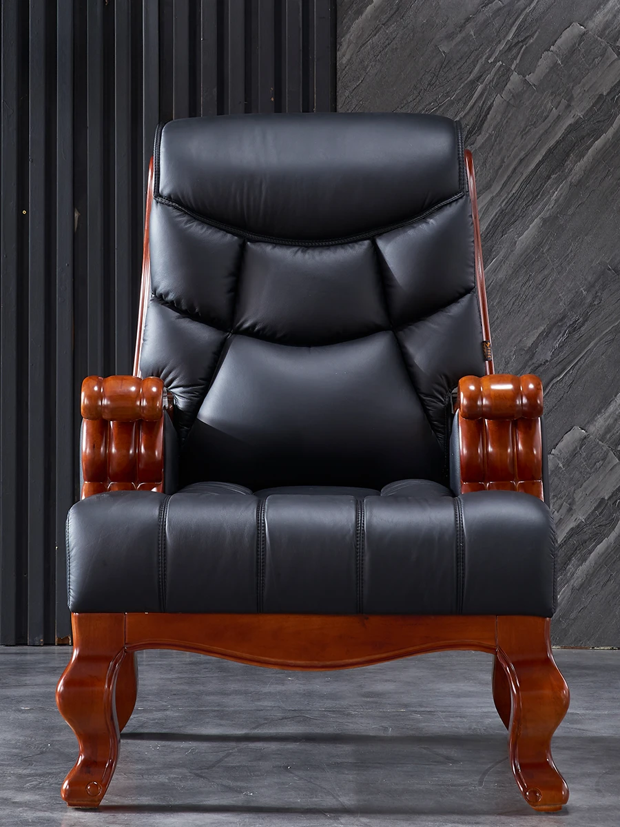 four legged， leather， office，2boss chair