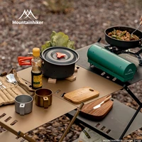 MOUNTAINHIKER Pot Mat Dish Placemat Coaster Teapot Wooden Heat Insulation High Temperature Pots And Pans Kitchen Outdoor Gadgets 4