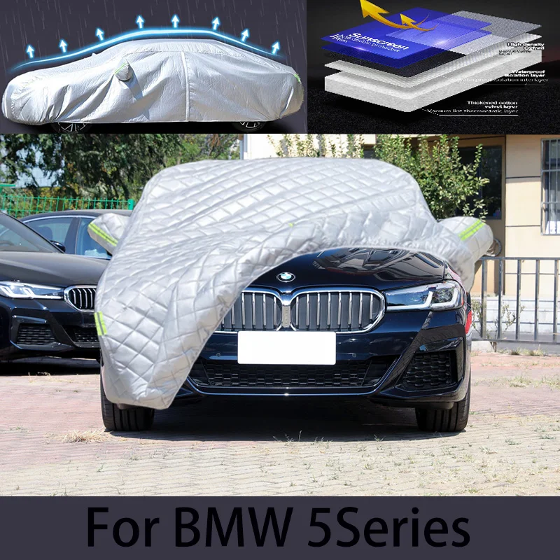 

For BMW 5Series Car hail protection cover Auto rain protection scratch protection paint peeling protection car clothing