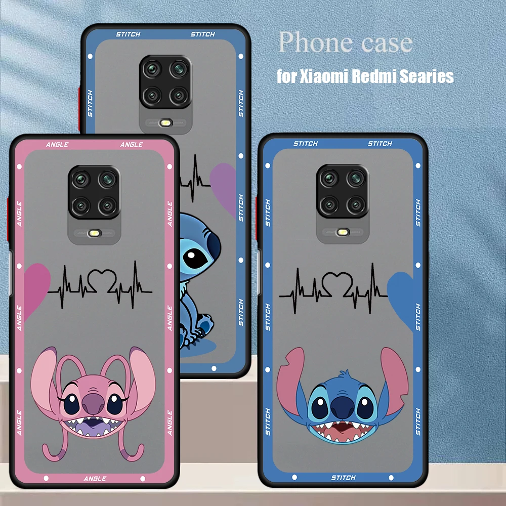 Disney Stitch Hoek Liefhebber Telefoonhoesje Voor Xiaomi Redmi Note 11 Pro 5G 12S 11S 12 13 11 Pro Plus 10S 10 Pro 9 8 7 13 5G Hoes