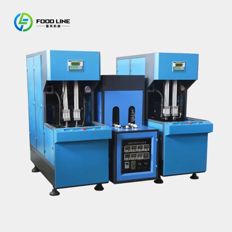 Customized Lowest Price Semi-automatic Plastic Blowing Machine 0.2L--2L  Bottle Blowing Machine Water Bottle Machine Maker