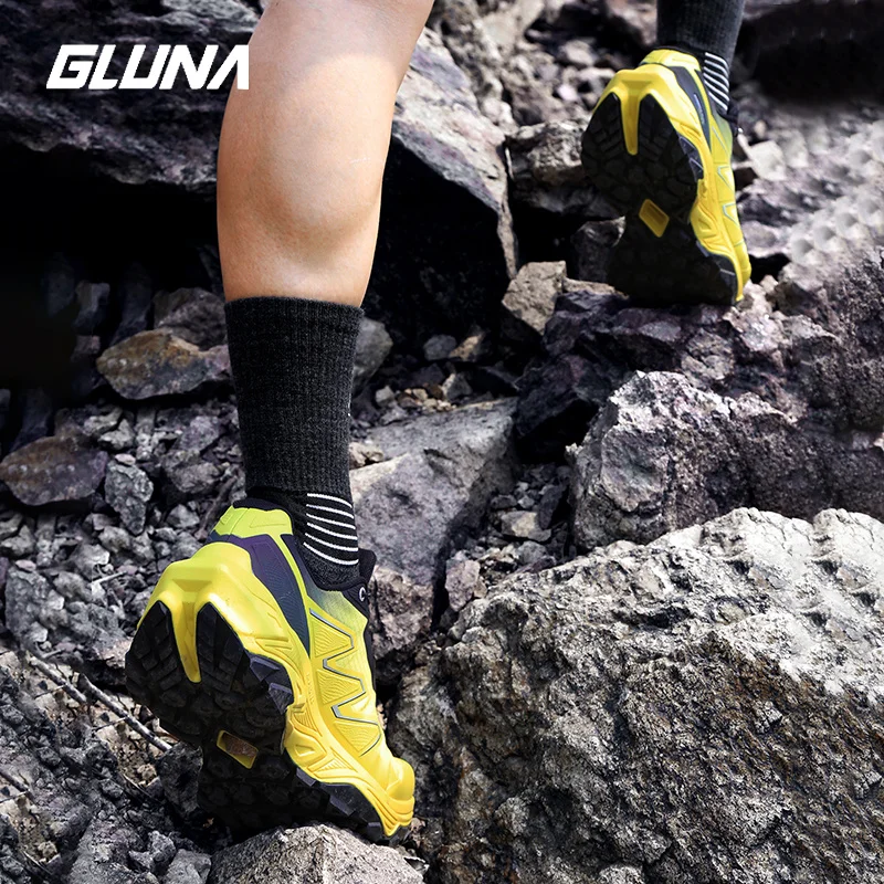 GLUNA Kirin 5.0 Off-road Running Shoes  Waterproof Carbon Plate  Sneakers  Supercritical  Anti-slip Outdoor Hiking Shoe 87886 view 5