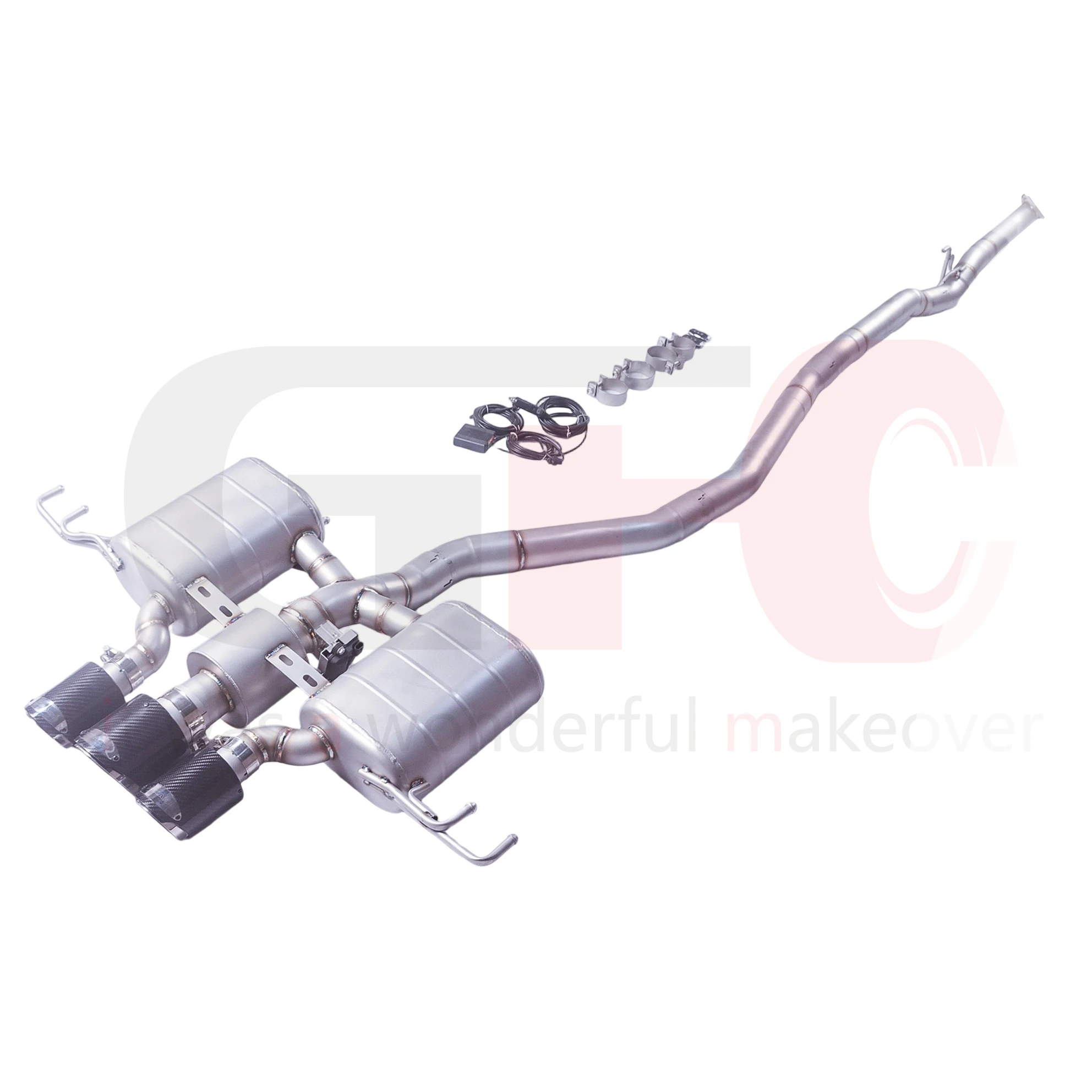 

【 Customized Product 】 Stainless steel exhaust system Honda Civic Type-R FK8 2.0T exhaust pipe Electric valve control Muffler