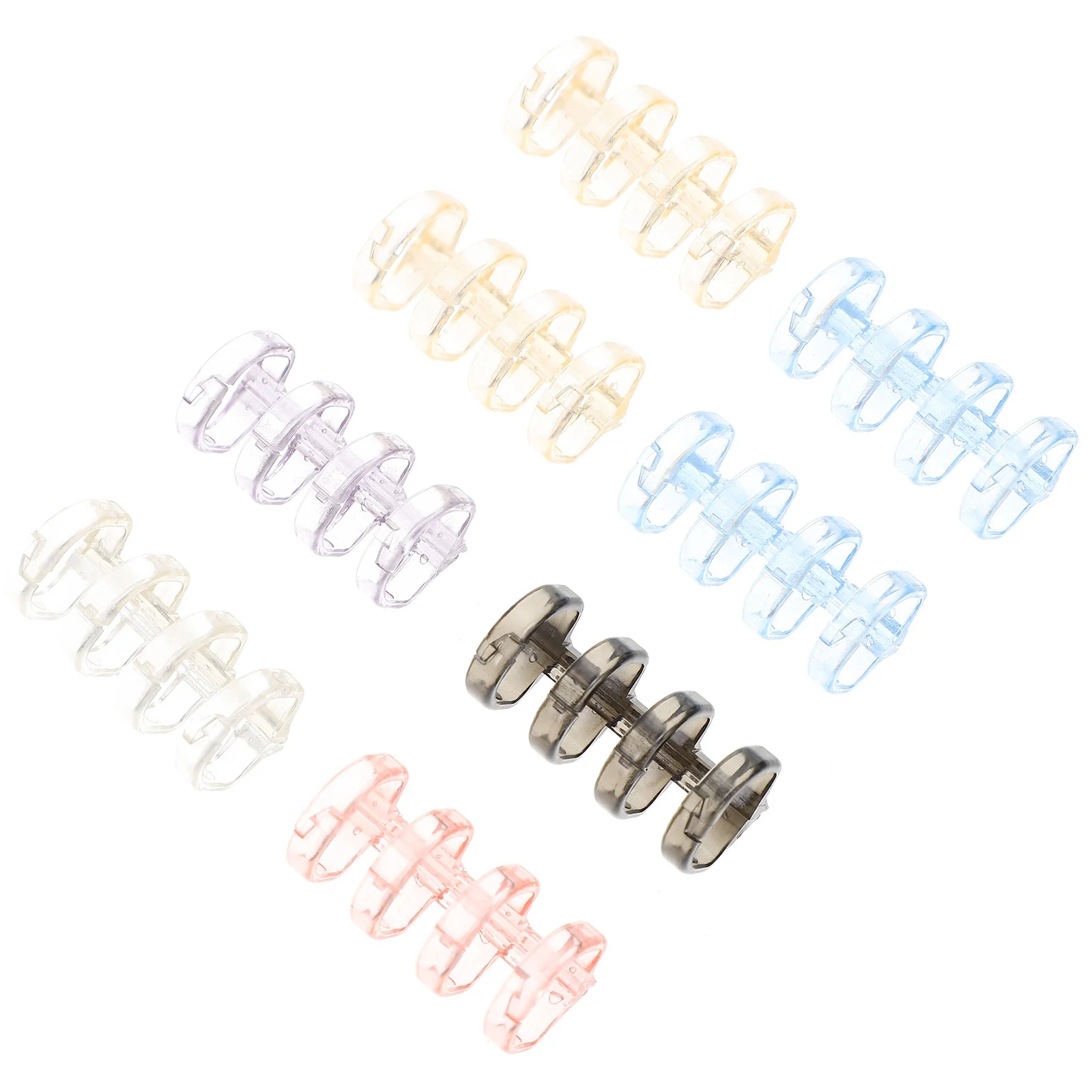 10Pcs Loose Leaf Binder Rings Well Polished Smooth Surface for Various Binding Purposes Loose Leaf Binder Snap
