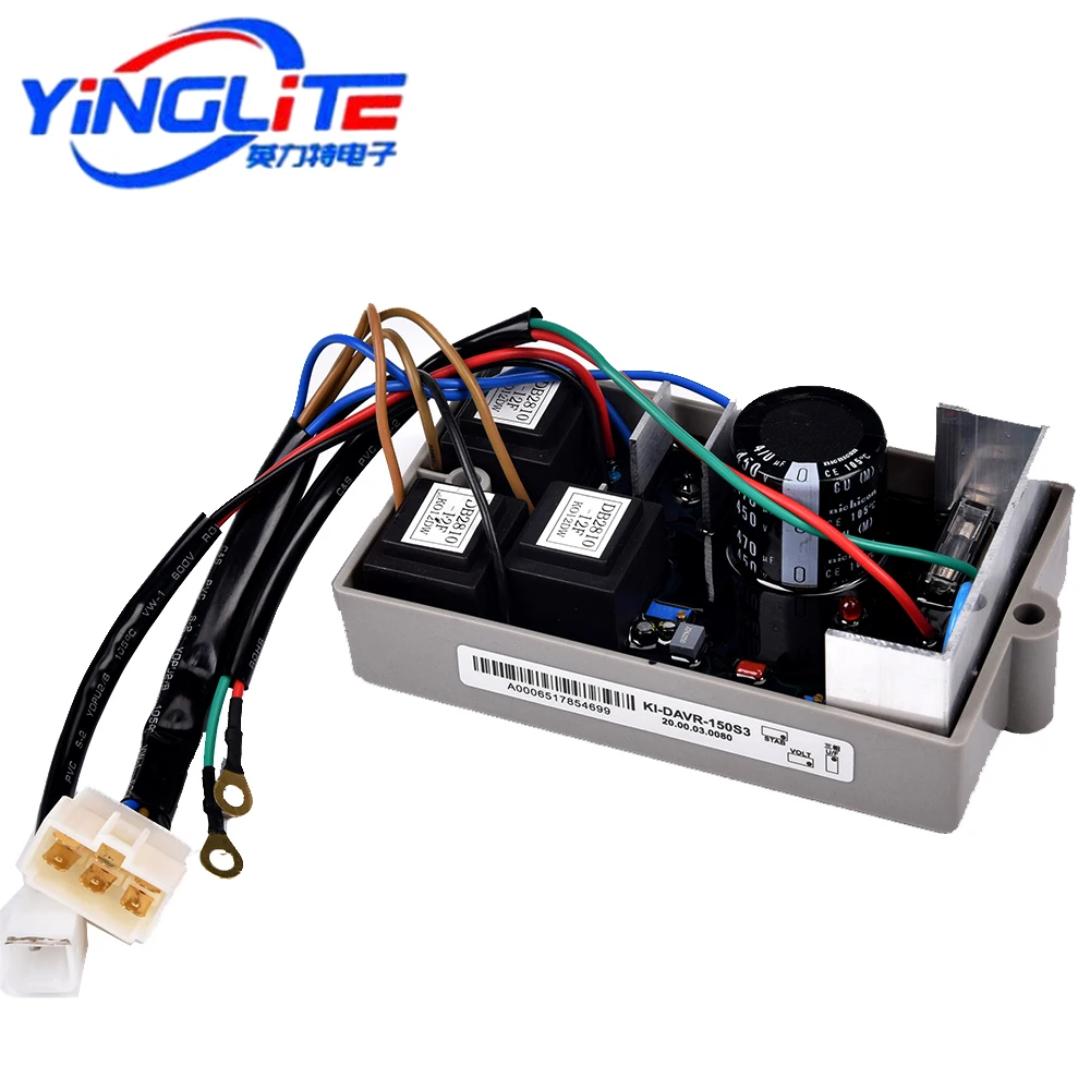 KI-DAVR-150S3 Automatic Voltage Regulator Special Voltage Stabilizer Parts for Diesel Generators