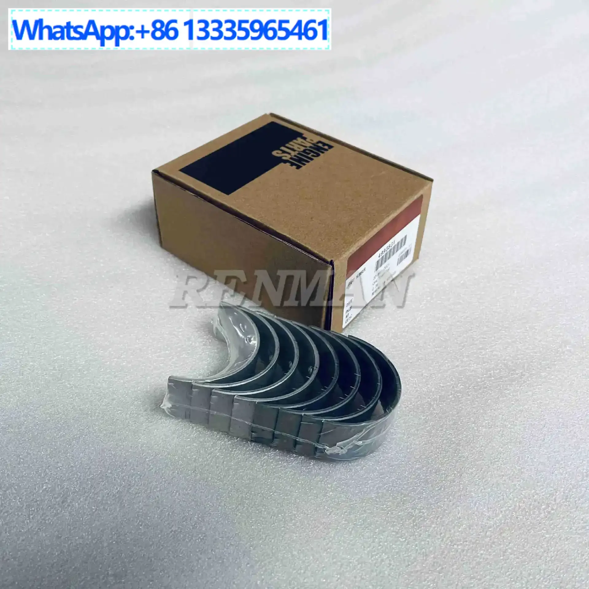 

Yuchai Small Dig Cummins B3.3 Engine Parts Connecting Rod Bearing Bearing 4993834 Small Watt 4993831 Connecting Rod Bearing