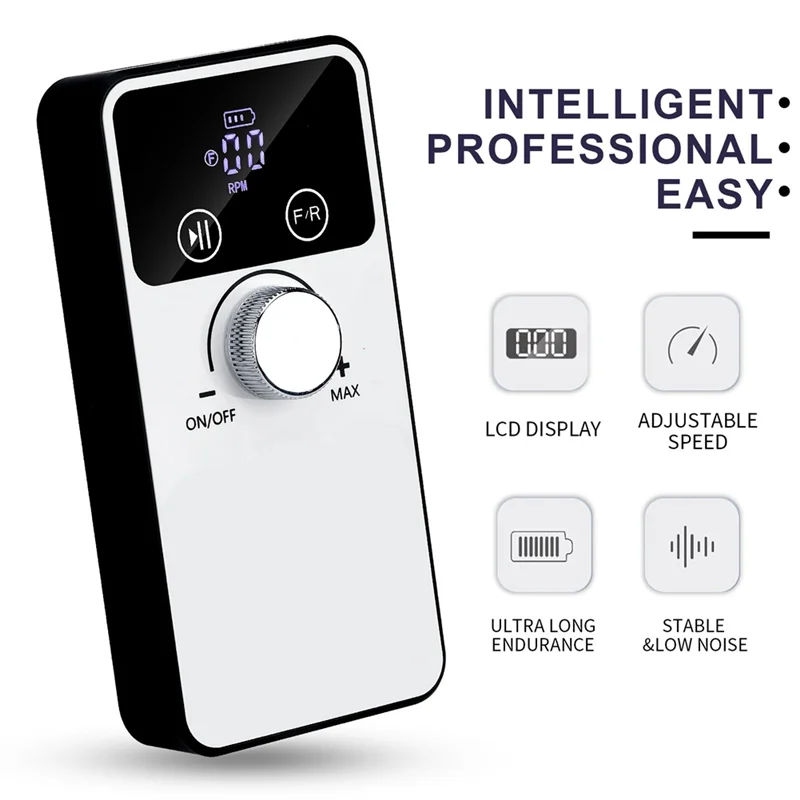 Draagbare elektrische nagelboor V5 Professionele nagelslijper Penstijl Oplaadbare nagelpolijstmachine Machine Nail Art Machine-A21R