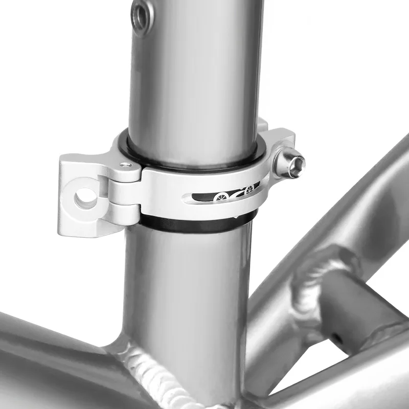 28.6 مللي متر-31.8 مللي متر الدراجة الجبهة Derailleur الرقائق محول تحويل قوي سبائك الألومنيوم تقليل فاصل #5