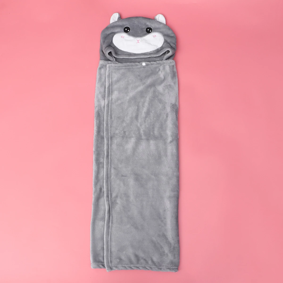 

Cartoon Hamster Cloak One-piece Pajama Cape Adults Hooded Baby Blanket