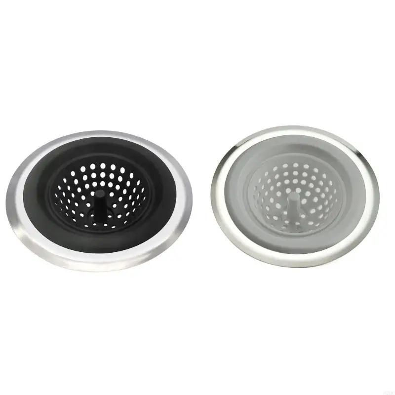 

02DC Upgrades Sink Strainer with Handle Designs Not Clogging Strainer for Easy Use & Maintenance in Kitchens & Bathrooms