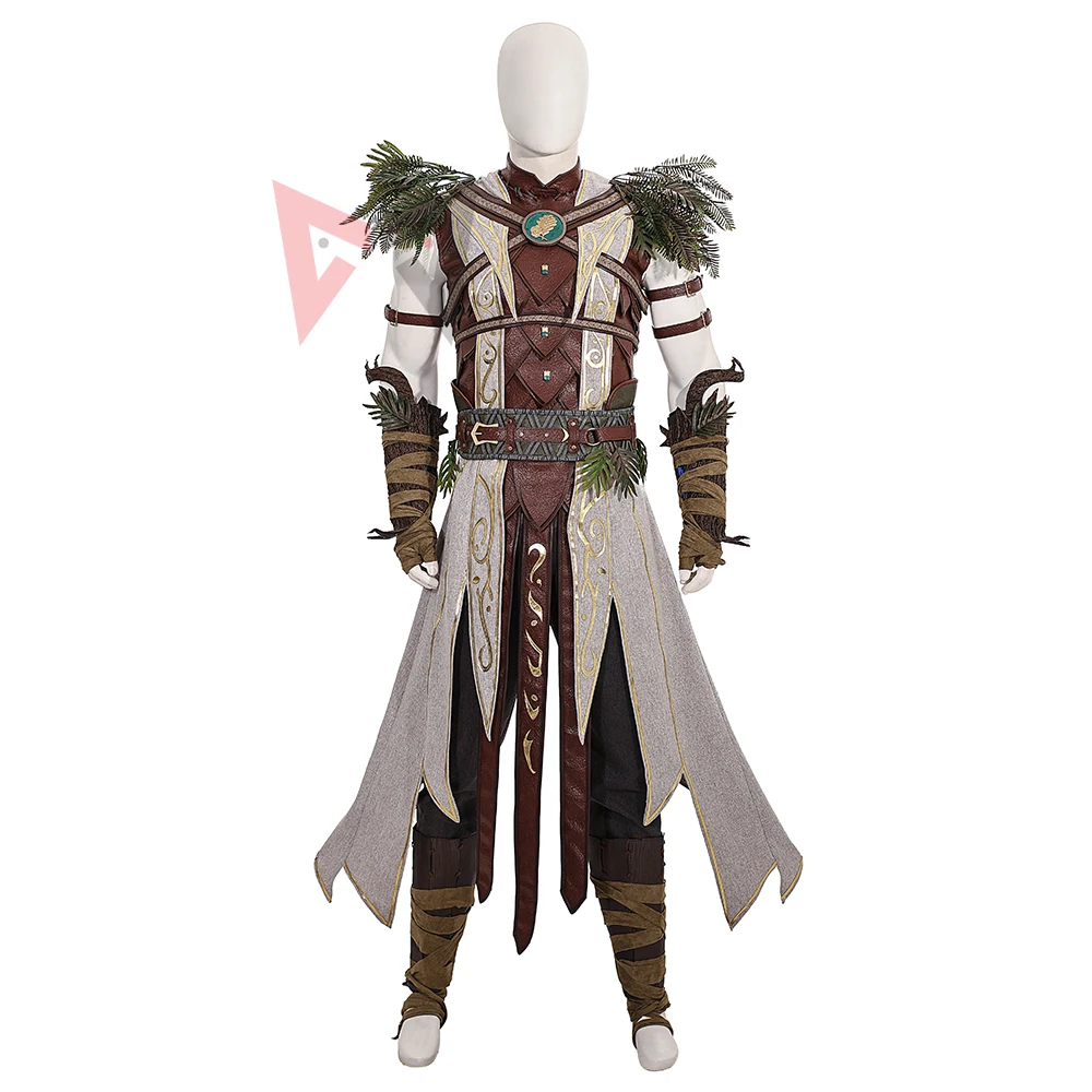 New Game Baldur Cos Gate Halsin Cosplay Costume Custom Made