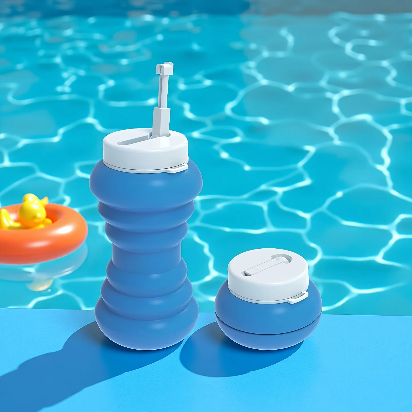 

Portable Foldable Shower Head - Ergonomic handle and durable construction, suitable for home, travel, camping, portable cleanser