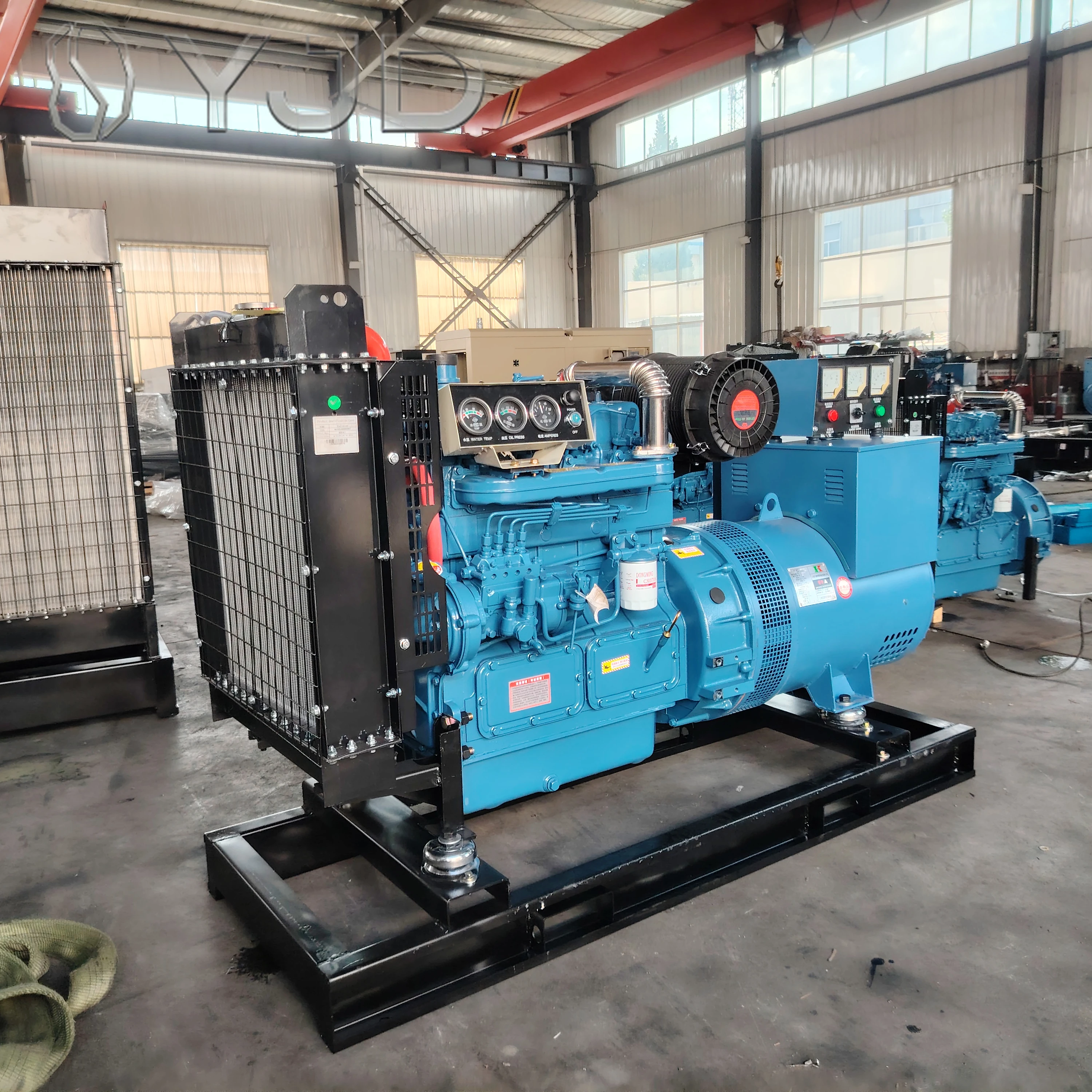 Fully Automatic 30 kW Silent Diesel Generator Set Open Frame 40/50/80/100/150/200/300KW Range