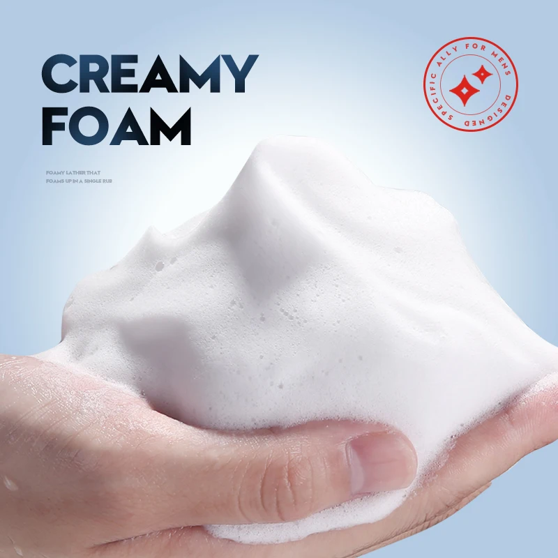 BIOAOUA Men's Cologne Shower Gel, Refreshing Fragrance Invigorating, 500ml, Gentle Cleansing for Daily Use