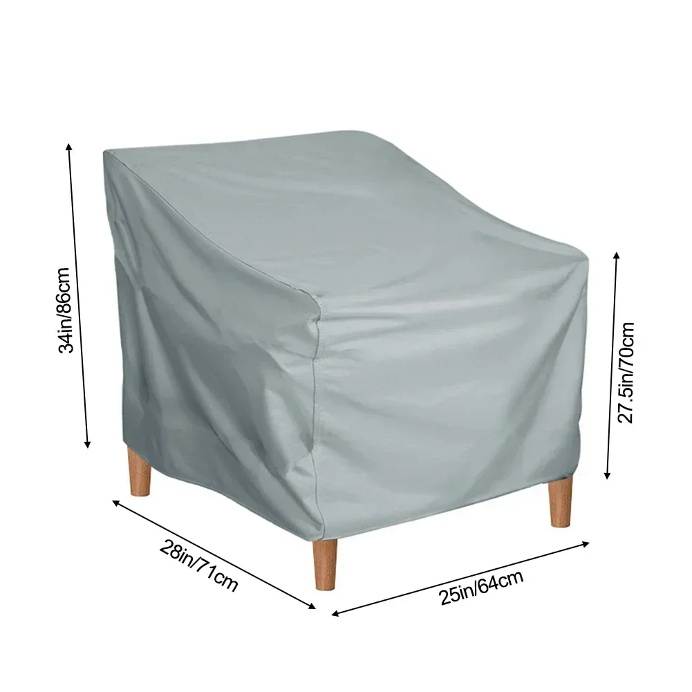 High Quality Garden Tables And Other Garden Furniture Dust Cover Outdoor Furniture 190T Waterproof Coated Oxford Cloth