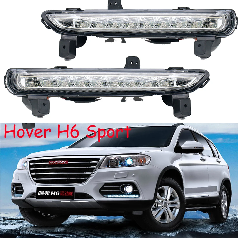 1pcs car accessories bupmer head light HAVAL H6 sport fog light Greatwall LED fog Hover H6 headlamp