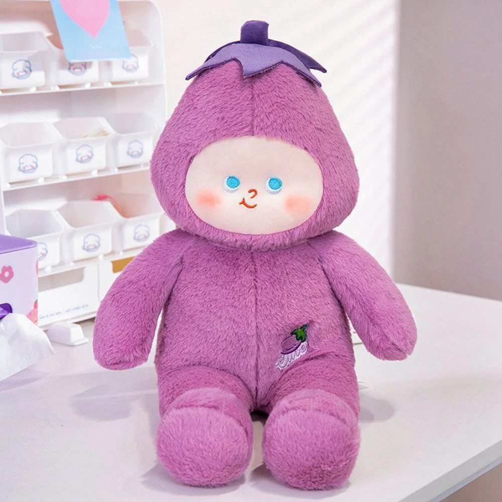 50CM nuova serie di verdure carine peluche melanzana cavolfiore pomodoro fungo carota bambola al regalo del Festival di compleanno dei bambini